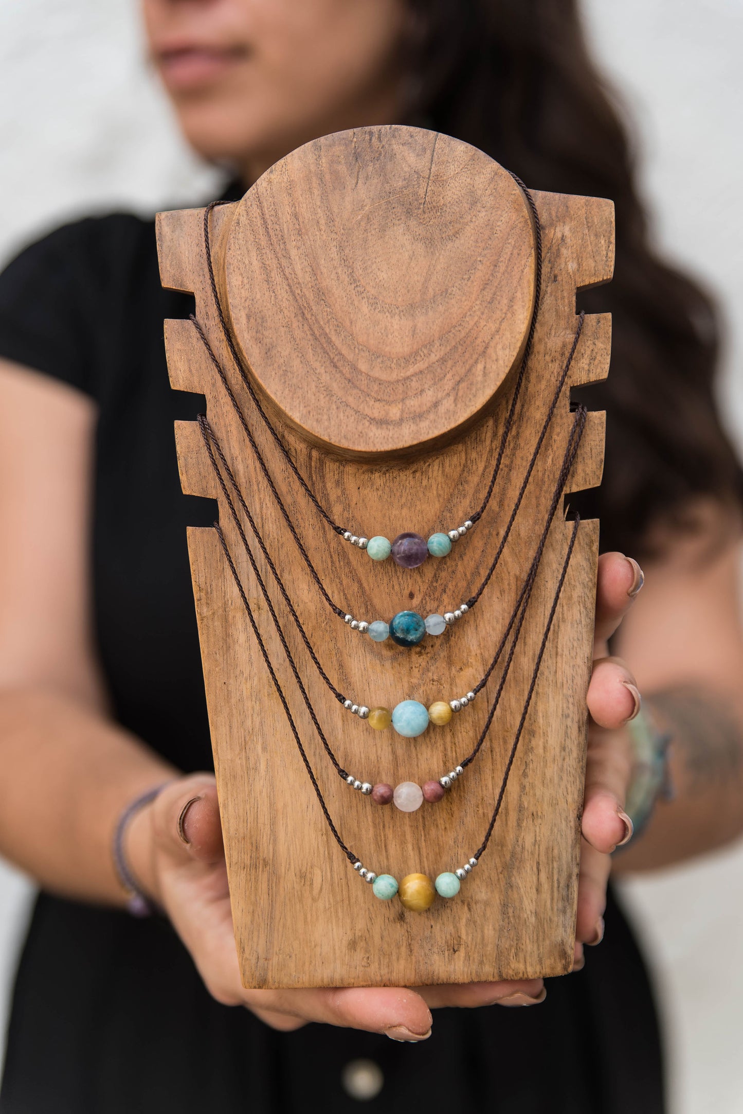 Chokers con minerales