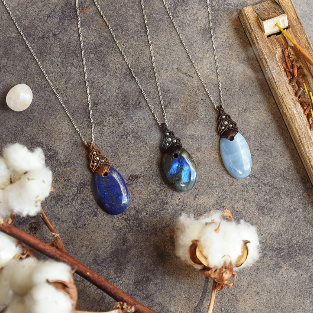 Colgantes con acero inoxidable