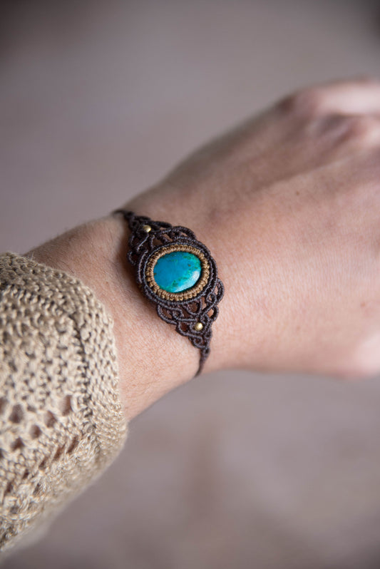 Pulsera con Crisocola