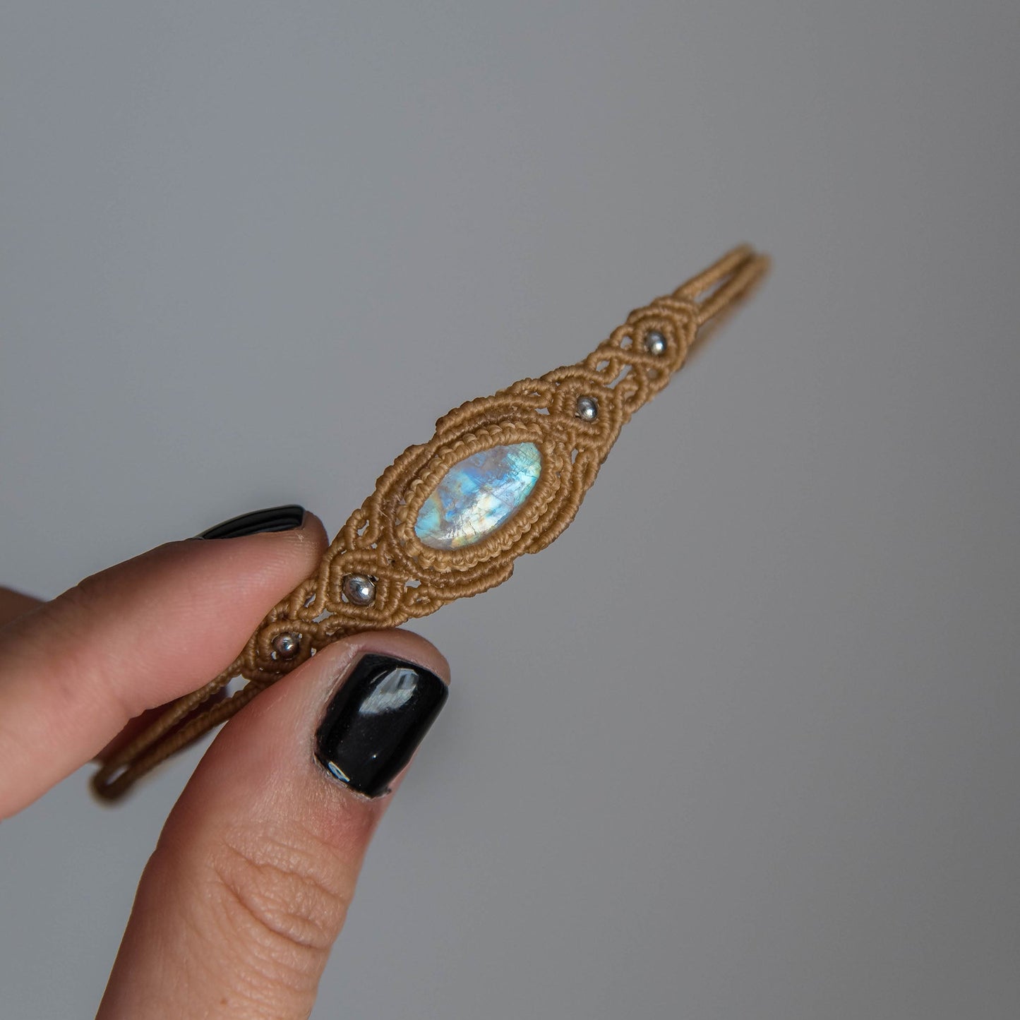 Pulsera con Piedra Lunar