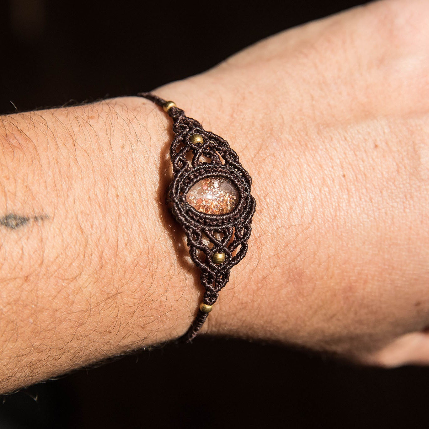 Pulsera con Piedra Sol