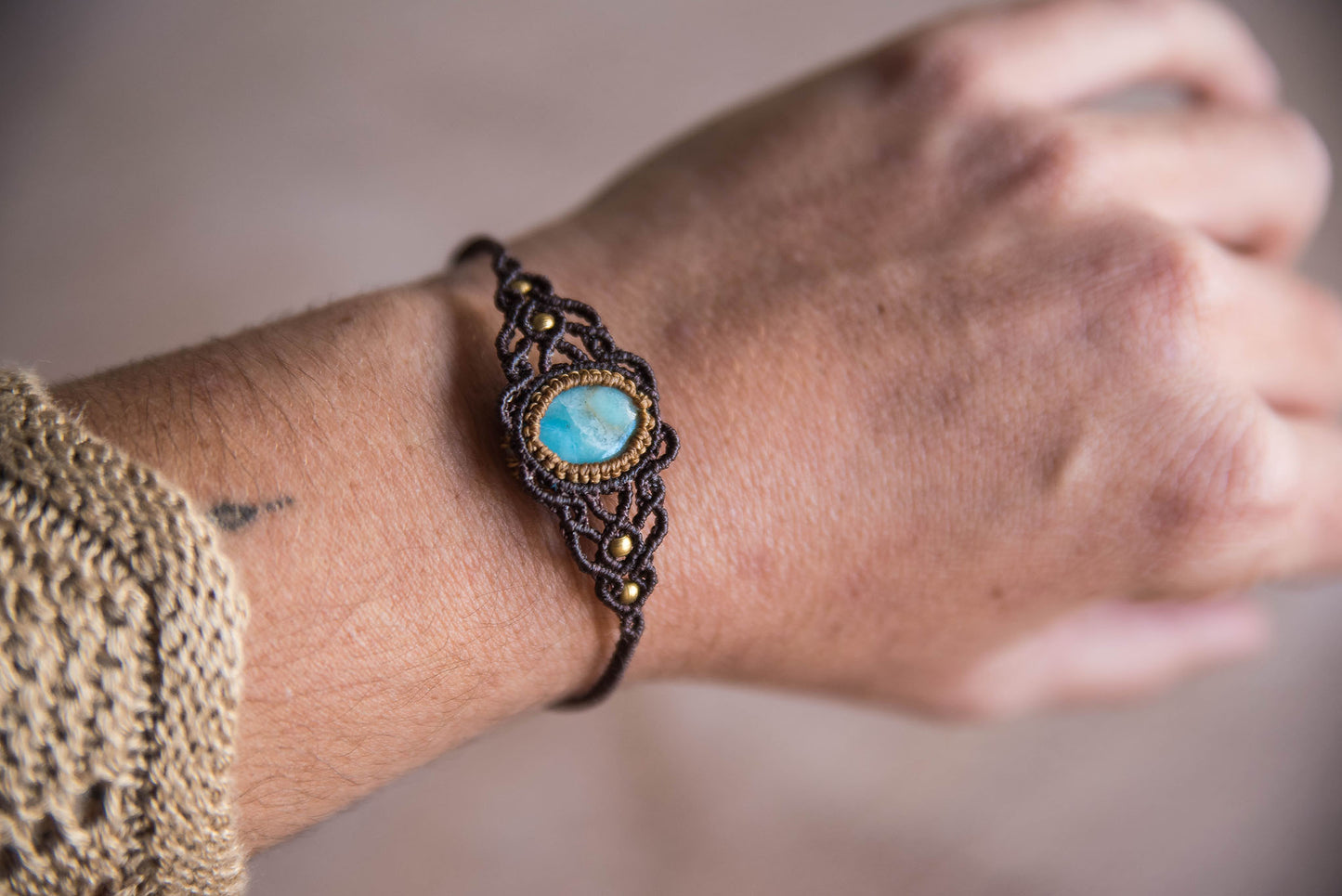 Pulsera con Larimar