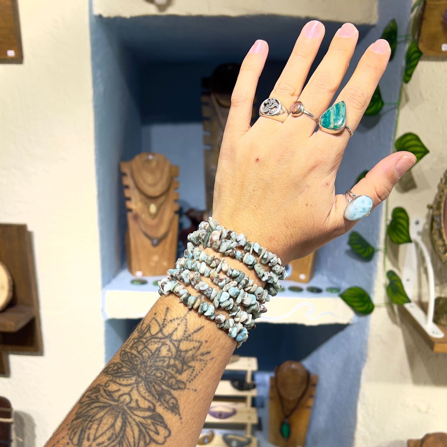 Pulsera Larimar