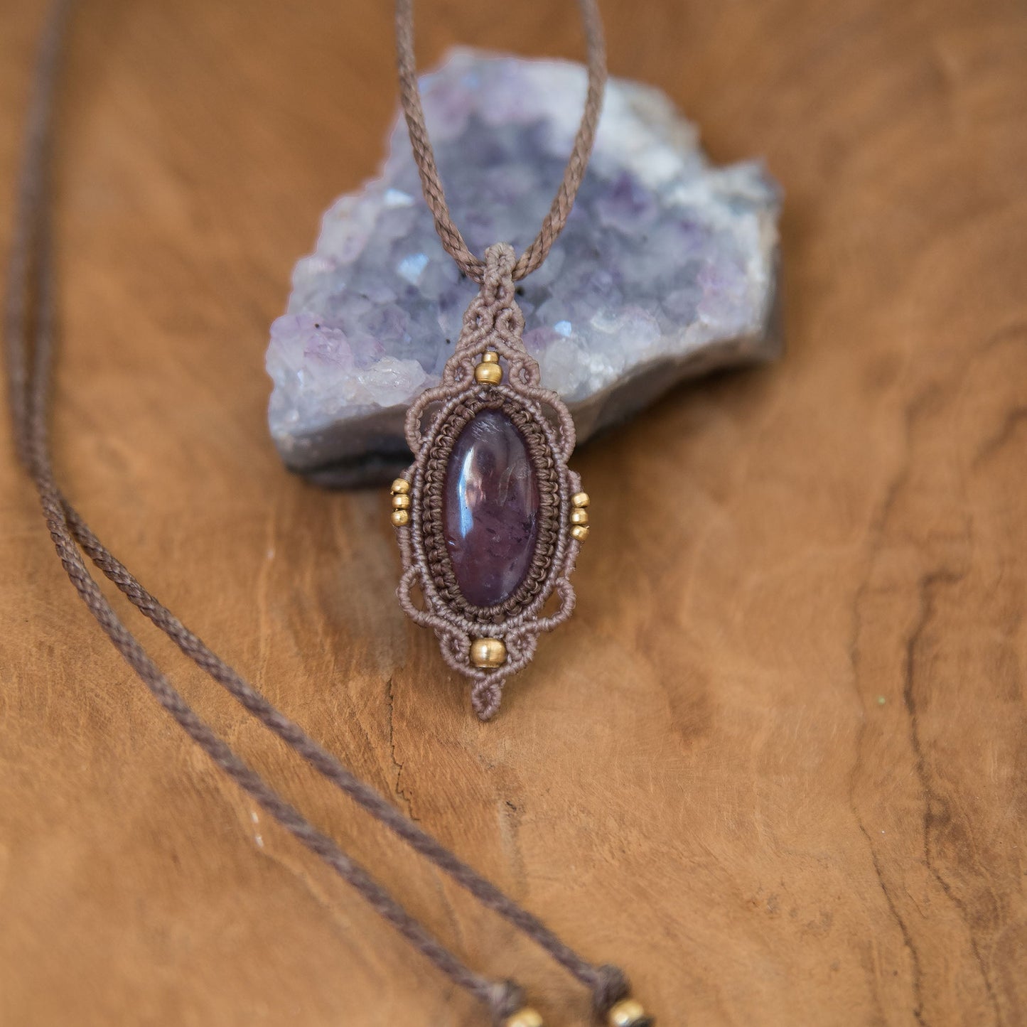Necklace with Amethyst