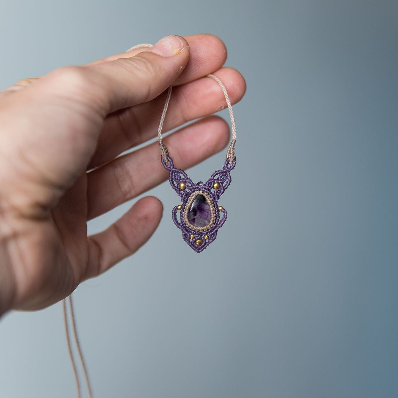 Necklace with Amethyst