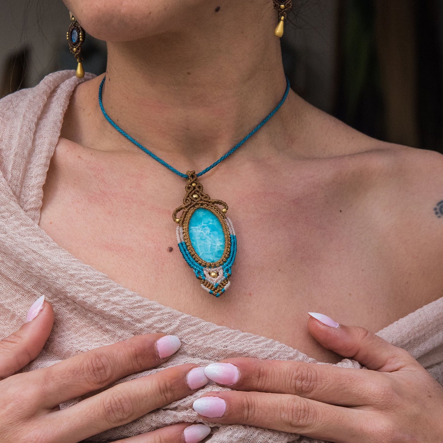 Collar con Smithsonita