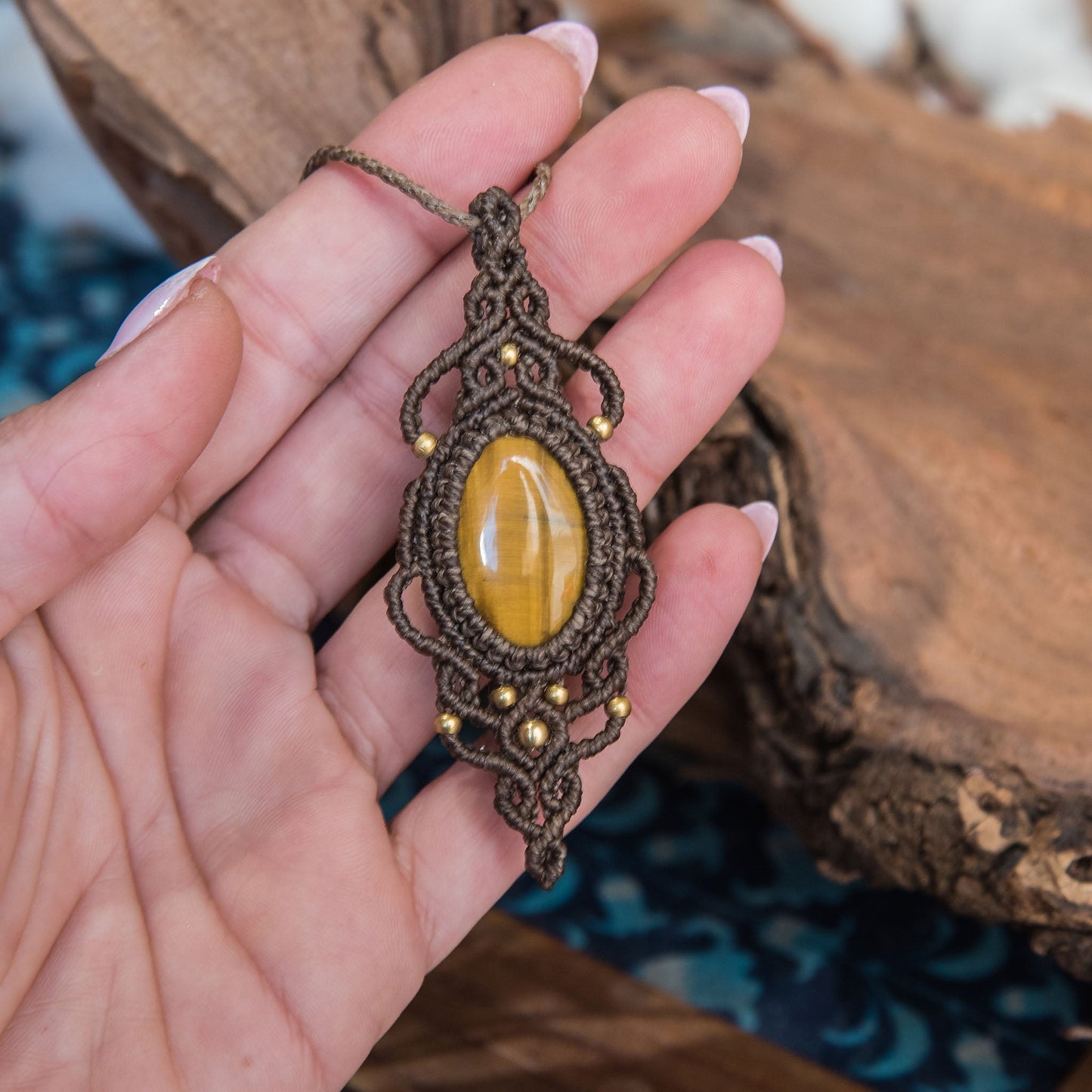 Collar con Ojo de tigre