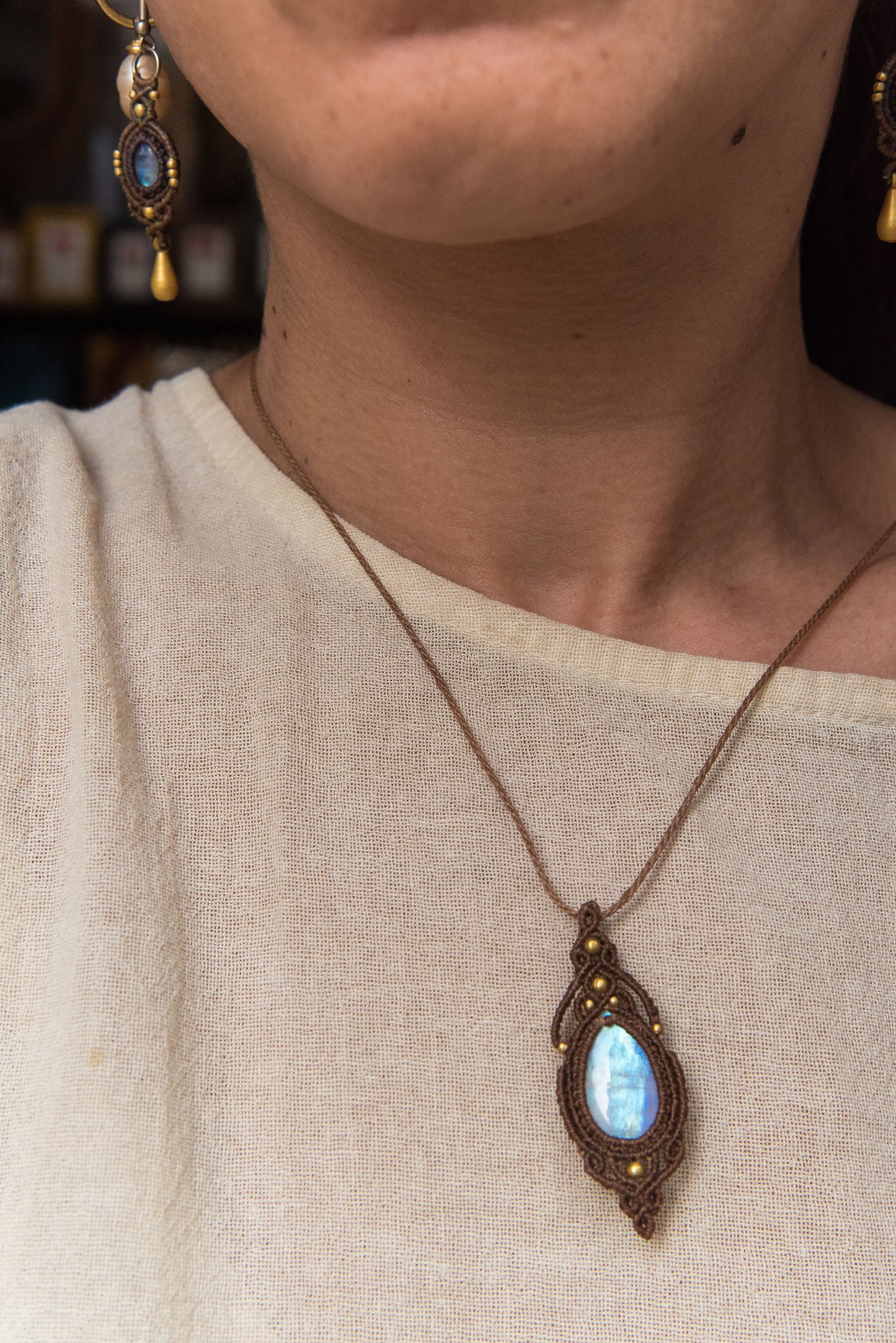 Moonstone Necklace