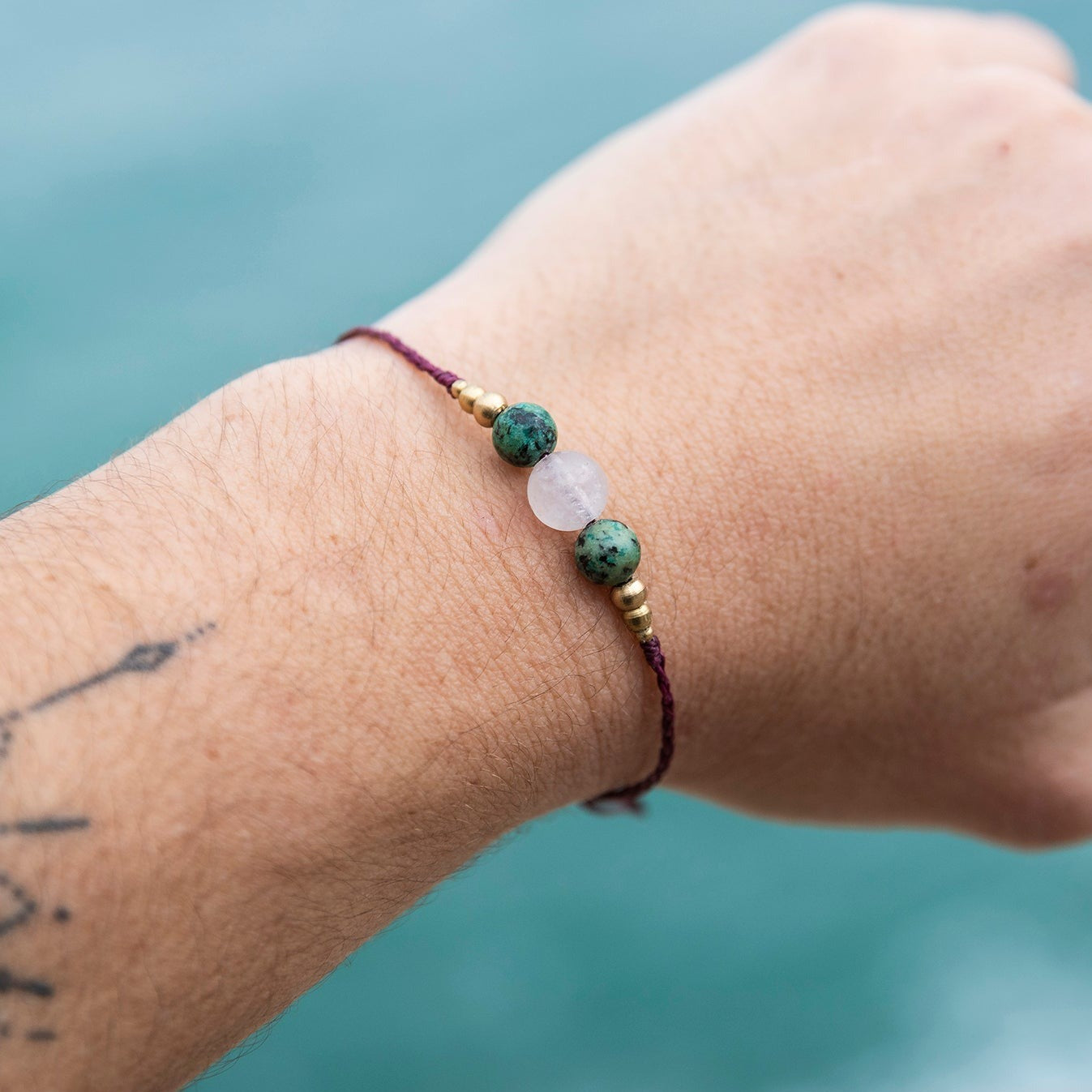 Pulseras con 3 minerales
